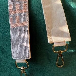 FEARLESS beaded bag strap